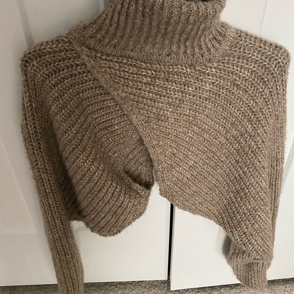 Zara shrug sweater